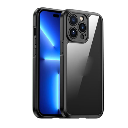 For iPhone 12 Pro iPAKY Shockproof PC + TPU Protective Phone Case(Black) - iPhone 12 / 12 Pro Cases by iPAKY | Online Shopping UK | buy2fix