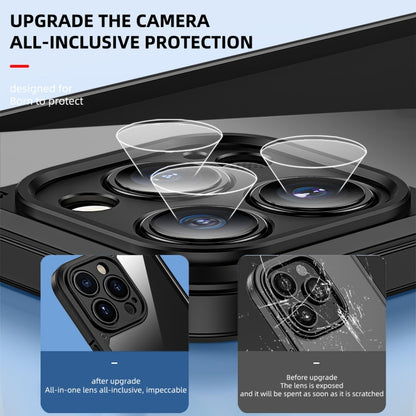 For iPhone 12 Pro iPAKY Shockproof PC + TPU Protective Phone Case(Black) - iPhone 12 / 12 Pro Cases by iPAKY | Online Shopping UK | buy2fix