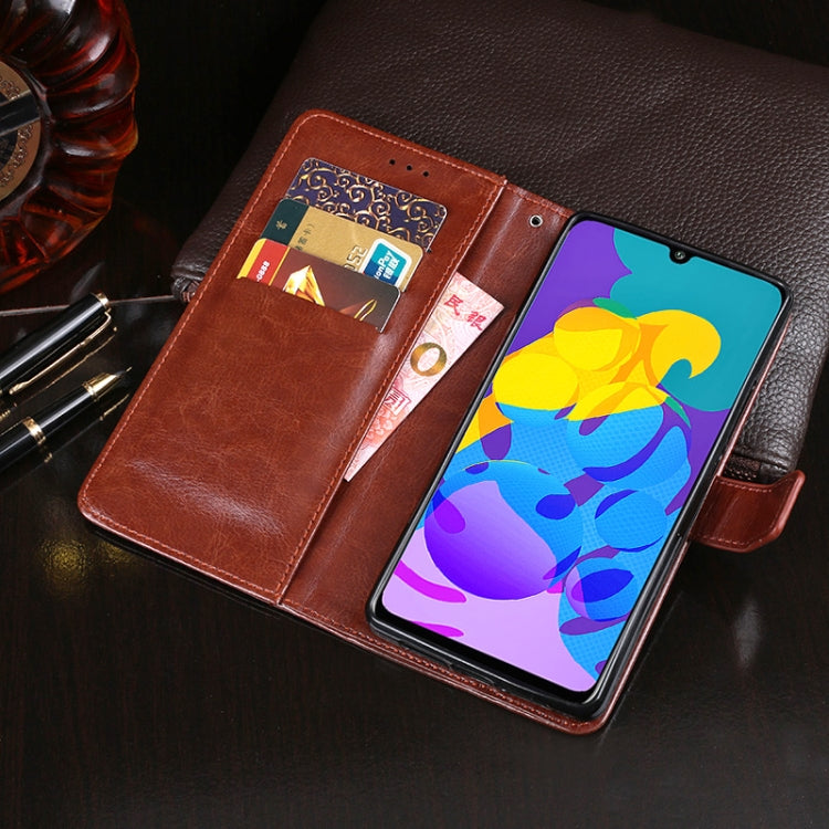 For Huawei Honor Play 4T Pro idewei Crazy Horse Texture Horizontal Flip Leather Case with Holder & Card Slots & Wallet(Red) - Honor Cases by idewei | Online Shopping UK | buy2fix