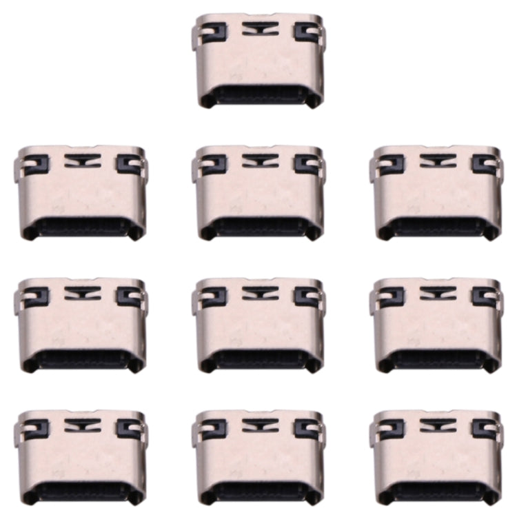 For Samsung Galaxy A90 10pcs Charging Port Connector - Tail Connector by buy2fix | Online Shopping UK | buy2fix