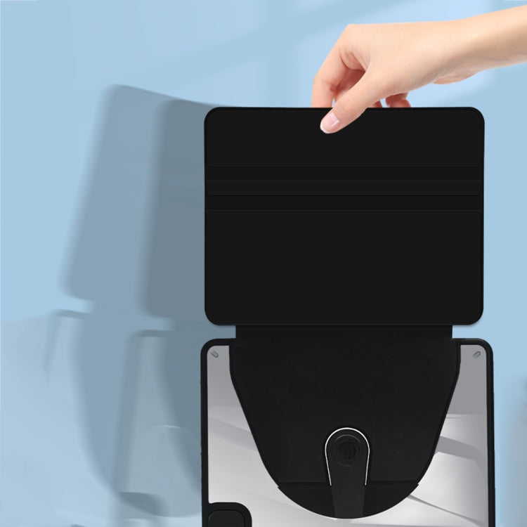 For iPad Air 2019 / iPad Pro 10.5 Acrylic 360 Degree Rotation Holder Tablet Leather Case(Baby Pink) - iPad Air (2019) Cases by buy2fix | Online Shopping UK | buy2fix