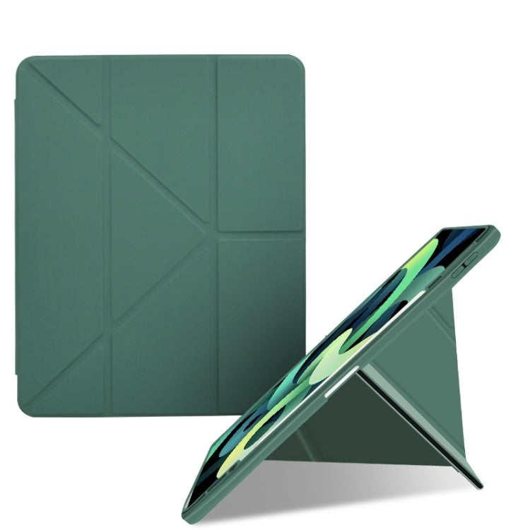 Acrylic 2 in 1 Y-fold Smart Leather Tablet Case For iPad 10.2 2021 / 2020 / 2019(Emerald) - iPad 10.2 Cases by buy2fix | Online Shopping UK | buy2fix