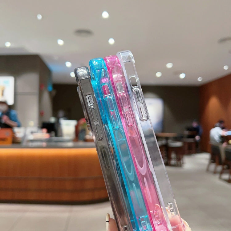 For iPhone 13 Pro High Transparent Acrylic MagSafe Shockproof Phone Case(Pink) by buy2fix