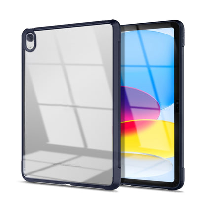 For iPad 2025 / 2022 Acrylic TPU Transparent Tablet Protective Case(Navy Blue) - iPad 2025 / 2022 Cases by buy2fix | Online Shopping UK | buy2fix