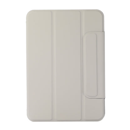 For iPad 2025 / 2022 3-fold Magnetic Buckle Leather Smart Tablet Case(Grey) - iPad 2025 / 2022 Cases by buy2fix | Online Shopping UK | buy2fix