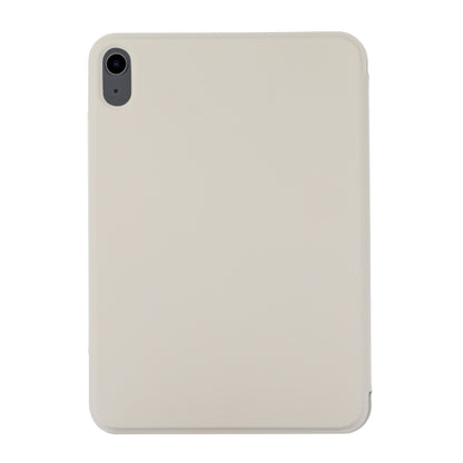 For iPad 2025 / 2022 3-fold Magnetic Buckle Leather Smart Tablet Case(Grey) - iPad 2025 / 2022 Cases by buy2fix | Online Shopping UK | buy2fix