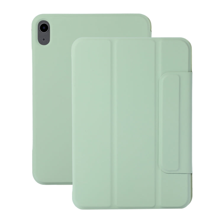 For iPad 2025 / 2022 3-fold Magnetic Buckle Leather Smart Tablet Case(Matcha Green) - iPad 2025 / 2022 Cases by buy2fix | Online Shopping UK | buy2fix