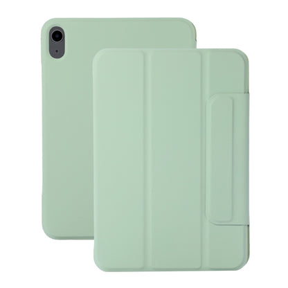For iPad 2025 / 2022 3-fold Magnetic Buckle Leather Smart Tablet Case(Matcha Green) - iPad 2025 / 2022 Cases by buy2fix | Online Shopping UK | buy2fix