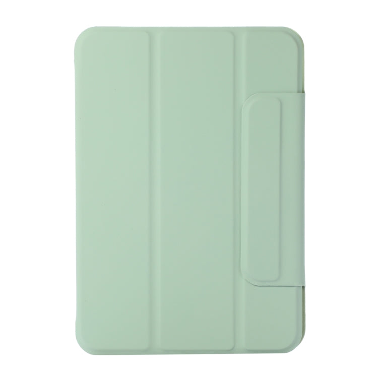 For iPad 2025 / 2022 3-fold Magnetic Buckle Leather Smart Tablet Case(Matcha Green) - iPad 2025 / 2022 Cases by buy2fix | Online Shopping UK | buy2fix