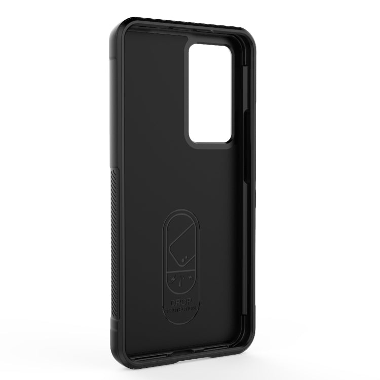 For Xiaomi 12T Pro Magic Shield TPU + Flannel Phone Case(Grey) - Xiaomi Cases by buy2fix | Online Shopping UK | buy2fix