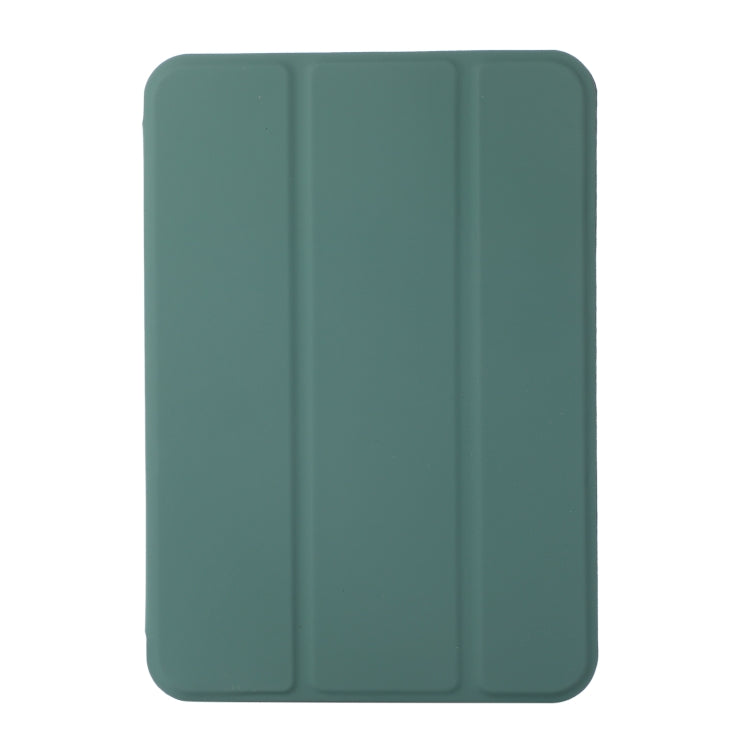 For iPad 2025 / 2022 3-fold Magnetic Leather Smart Tablet Case(Deep Green) - iPad 2025 / 2022 Cases by buy2fix | Online Shopping UK | buy2fix