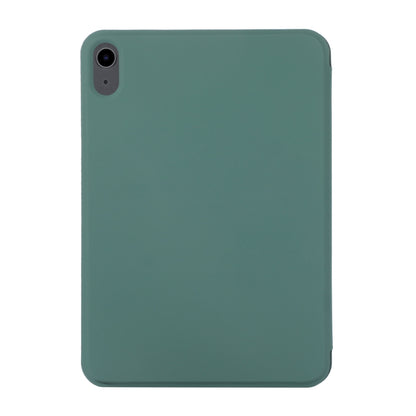 For iPad 2025 / 2022 3-fold Magnetic Leather Smart Tablet Case(Deep Green) - iPad 2025 / 2022 Cases by buy2fix | Online Shopping UK | buy2fix