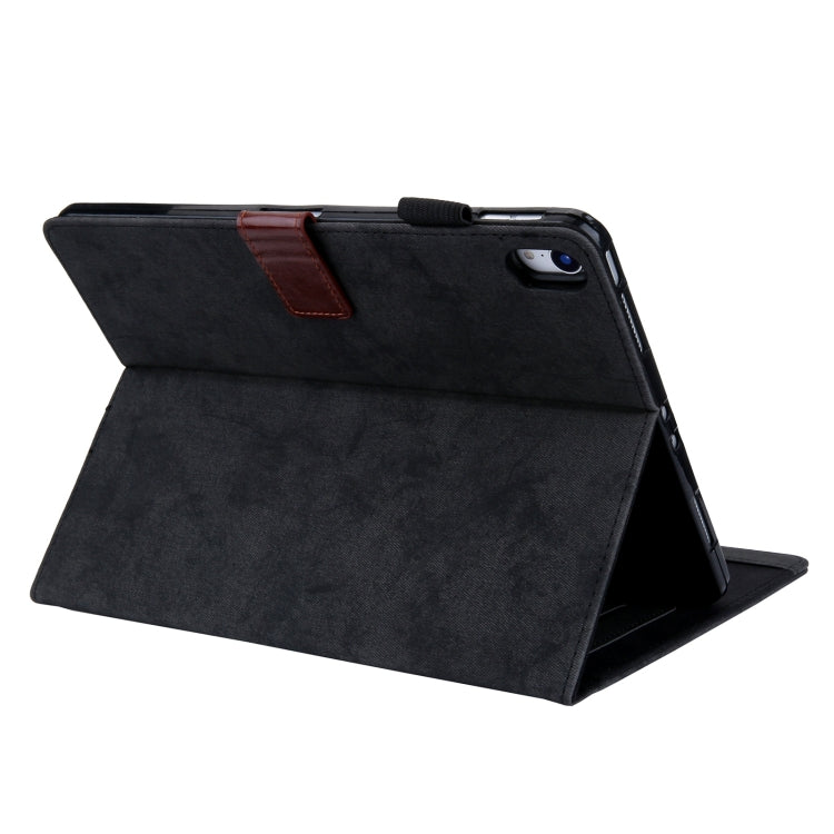 For iPad 2025 / 2022 Cloth Texture Leather Smart Tablet Case(Black) - iPad 2025 / 2022 Cases by buy2fix | Online Shopping UK | buy2fix