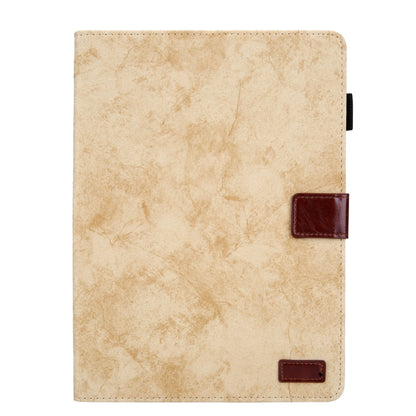 For iPad 2025 / 2022 Cloth Texture Leather Smart Tablet Case(Yellow) - iPad 2025 / 2022 Cases by buy2fix | Online Shopping UK | buy2fix