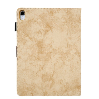 For iPad 2025 / 2022 Cloth Texture Leather Smart Tablet Case(Yellow) - iPad 2025 / 2022 Cases by buy2fix | Online Shopping UK | buy2fix