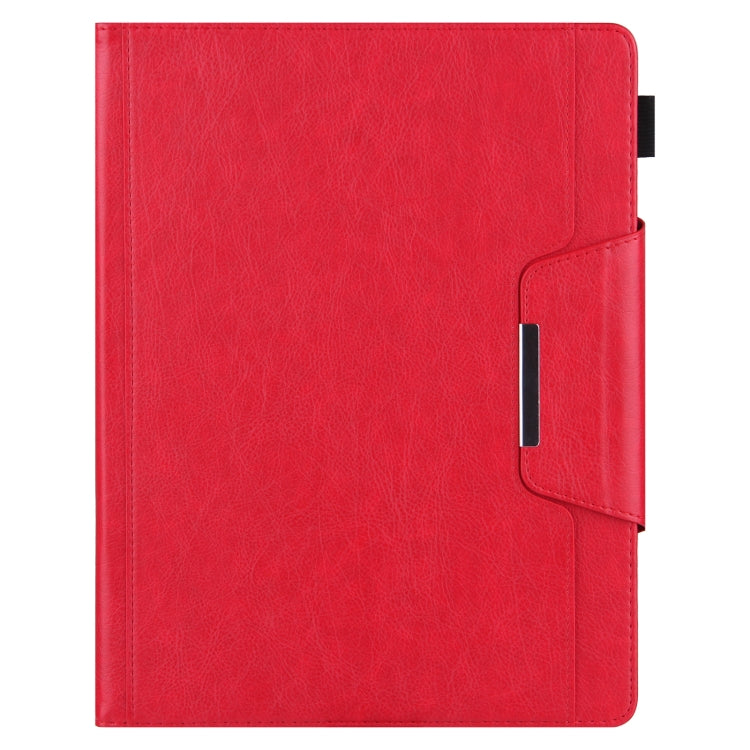 For iPad 2025 / 2022 Solid Color Metal Buckle Leather Smart Tablet Case(Red) - iPad 2025 / 2022 Cases by buy2fix | Online Shopping UK | buy2fix