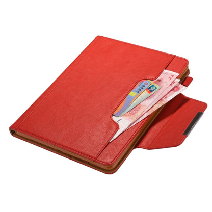 For iPad 2025 / 2022 Solid Color Metal Buckle Leather Smart Tablet Case(Red) - iPad 2025 / 2022 Cases by buy2fix | Online Shopping UK | buy2fix