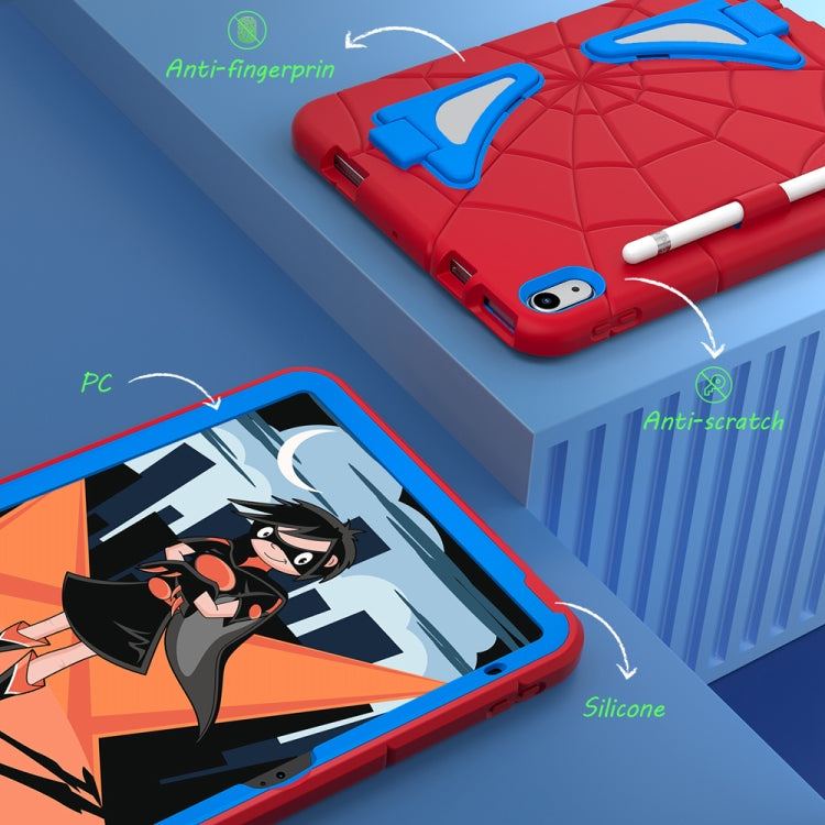 For iPad 2025 / 2022 Silicone + PC Shockproof Protective Tablet Case(Red+Blue) - iPad 2025 / 2022 Cases by buy2fix | Online Shopping UK | buy2fix