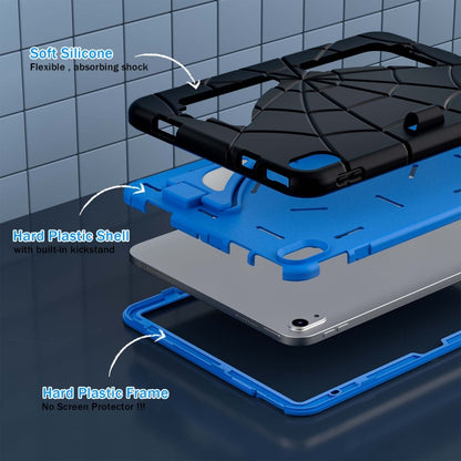 For iPad 2025 / 2022 Silicone + PC Shockproof Protective Tablet Case (Black Blue) - iPad 2025 / 2022 Cases by buy2fix | Online Shopping UK | buy2fix