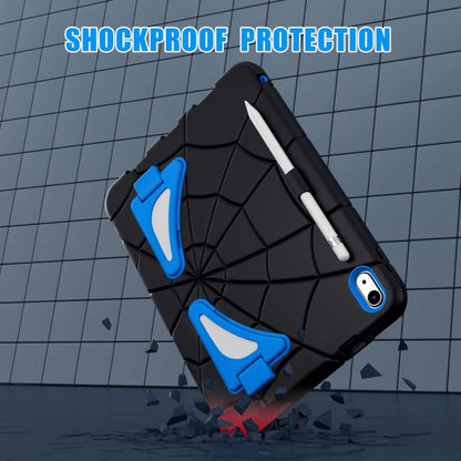 For iPad 2025 / 2022 Silicone + PC Shockproof Protective Tablet Case (Black Blue) - iPad 2025 / 2022 Cases by buy2fix | Online Shopping UK | buy2fix