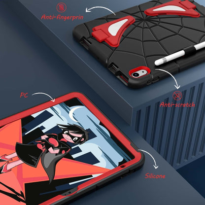 For iPad 2025 / 2022 Silicone + PC Shockproof Protective Tablet Case (Black Red) - iPad 2025 / 2022 Cases by buy2fix | Online Shopping UK | buy2fix