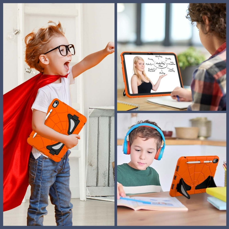 For iPad 2025 / 2022 Silicone + PC Shockproof Protective Tablet Case (Orange+Black) - iPad 2025 / 2022 Cases by buy2fix | Online Shopping UK | buy2fix