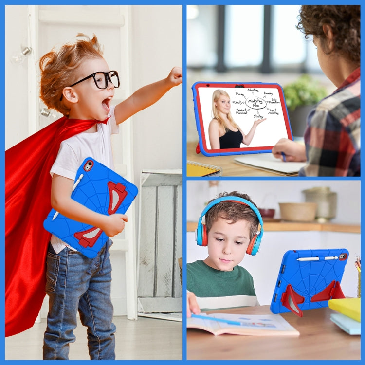 For iPad 2025 / 2022 Silicone + PC Shockproof Protective Tablet Case(Blue+Red) - iPad 2025 / 2022 Cases by buy2fix | Online Shopping UK | buy2fix