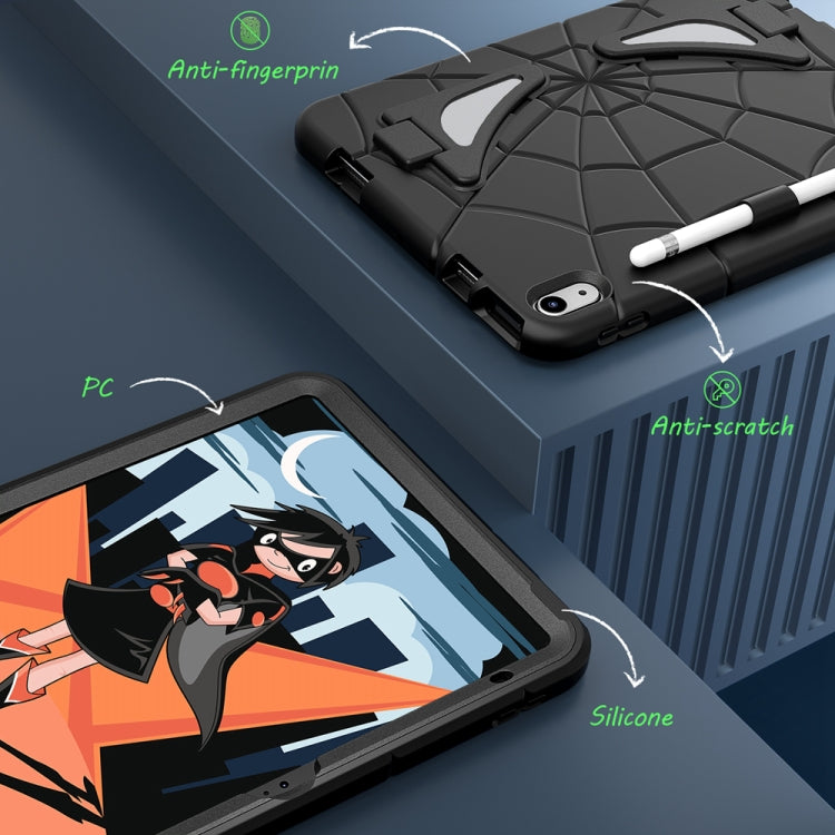For iPad 2025 / 2022 Silicone + PC Shockproof Protective Tablet Case(Black) - iPad 2025 / 2022 Cases by buy2fix | Online Shopping UK | buy2fix