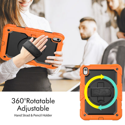 For iPad 2025 / 2022 Silicone + PC Full Body Protection Tablet Case(Orange) - iPad 2025 / 2022 Cases by buy2fix | Online Shopping UK | buy2fix