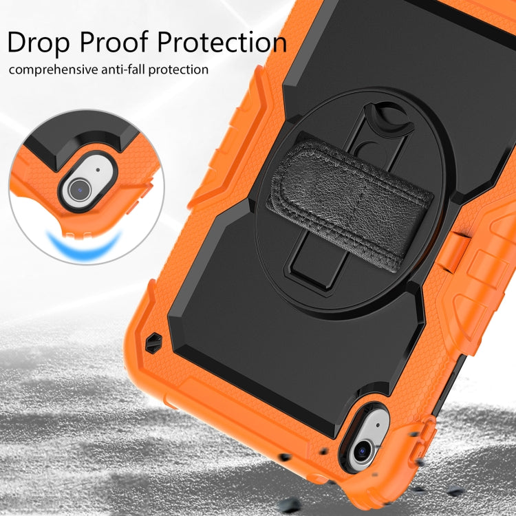 For iPad 2025 / 2022 Silicone + PC Full Body Protection Tablet Case(Orange) - iPad 2025 / 2022 Cases by buy2fix | Online Shopping UK | buy2fix