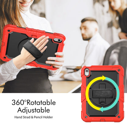 For iPad 2025 / 2022 Silicone + PC Full Body Protection Tablet Case(Red) - iPad 2025 / 2022 Cases by buy2fix | Online Shopping UK | buy2fix
