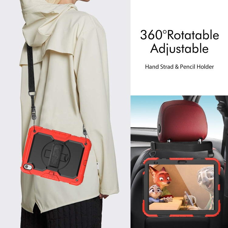 For iPad 2025 / 2022 Silicone + PC Full Body Protection Tablet Case(Red) - iPad 2025 / 2022 Cases by buy2fix | Online Shopping UK | buy2fix