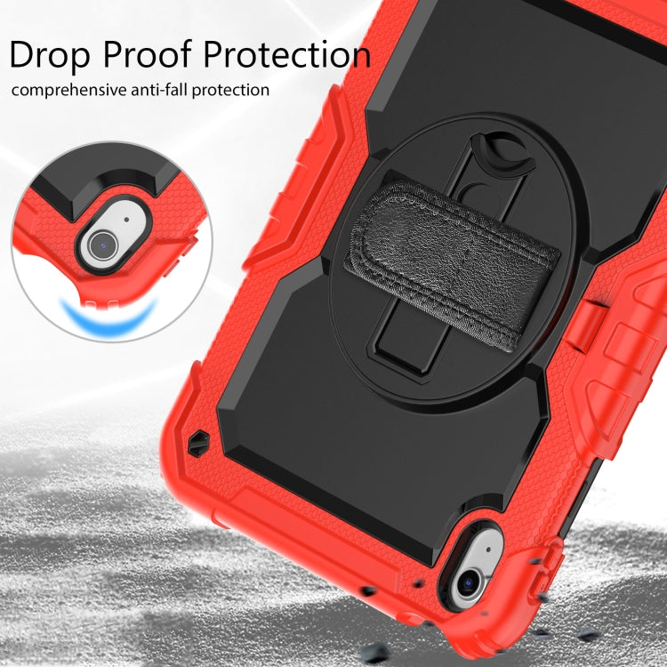 For iPad 2025 / 2022 Silicone + PC Full Body Protection Tablet Case(Red) - iPad 2025 / 2022 Cases by buy2fix | Online Shopping UK | buy2fix
