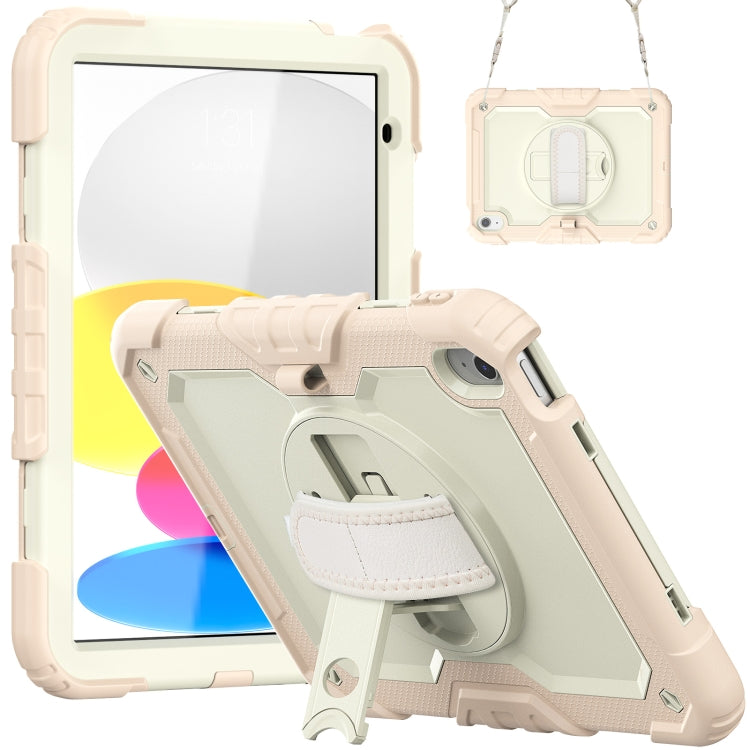 For iPad 2025 / 2022 Silicone + PC Full Body Protection Tablet Case(Rose Gold) - iPad 2025 / 2022 Cases by buy2fix | Online Shopping UK | buy2fix