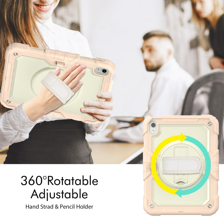For iPad 2025 / 2022 Silicone + PC Full Body Protection Tablet Case(Rose Gold) - iPad 2025 / 2022 Cases by buy2fix | Online Shopping UK | buy2fix