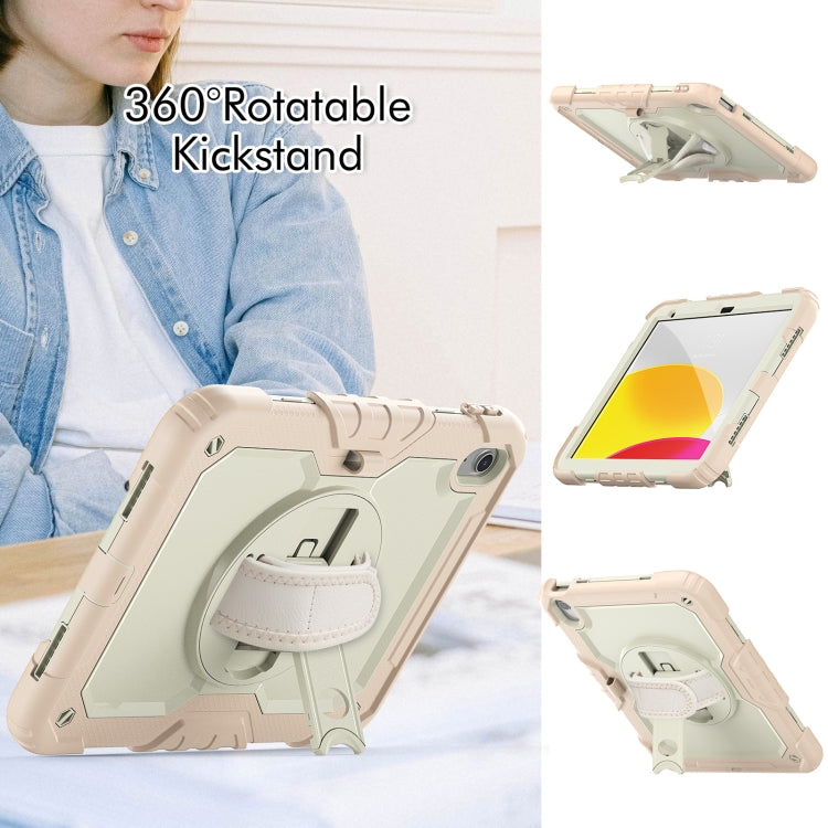 For iPad 2025 / 2022 Silicone + PC Full Body Protection Tablet Case(Rose Gold) - iPad 2025 / 2022 Cases by buy2fix | Online Shopping UK | buy2fix