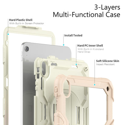 For iPad 2025 / 2022 Silicone + PC Full Body Protection Tablet Case(Rose Gold) - iPad 2025 / 2022 Cases by buy2fix | Online Shopping UK | buy2fix