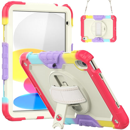 For iPad 2025 / 2022 Silicone + PC Full Body Protection Tablet Case(Camouflage Red) - iPad 2025 / 2022 Cases by buy2fix | Online Shopping UK | buy2fix