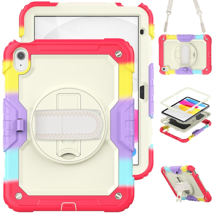 For iPad 2025 / 2022 Silicone + PC Full Body Protection Tablet Case(Camouflage Red) - iPad 2025 / 2022 Cases by buy2fix | Online Shopping UK | buy2fix