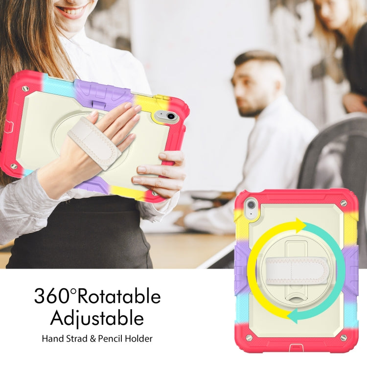 For iPad 2025 / 2022 Silicone + PC Full Body Protection Tablet Case(Camouflage Red) - iPad 2025 / 2022 Cases by buy2fix | Online Shopping UK | buy2fix