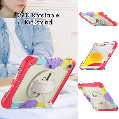 For iPad 2025 / 2022 Silicone + PC Full Body Protection Tablet Case(Camouflage Red) - iPad 2025 / 2022 Cases by buy2fix | Online Shopping UK | buy2fix