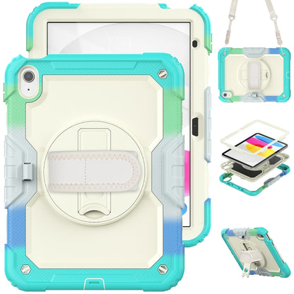 For iPad 2025 / 2022 Silicone + PC Full Body Protection Tablet Case(Camouflage Light Blue) - iPad 2025 / 2022 Cases by buy2fix | Online Shopping UK | buy2fix