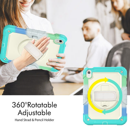 For iPad 2025 / 2022 Silicone + PC Full Body Protection Tablet Case(Camouflage Light Blue) - iPad 2025 / 2022 Cases by buy2fix | Online Shopping UK | buy2fix