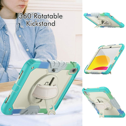 For iPad 2025 / 2022 Silicone + PC Full Body Protection Tablet Case(Camouflage Light Blue) - iPad 2025 / 2022 Cases by buy2fix | Online Shopping UK | buy2fix