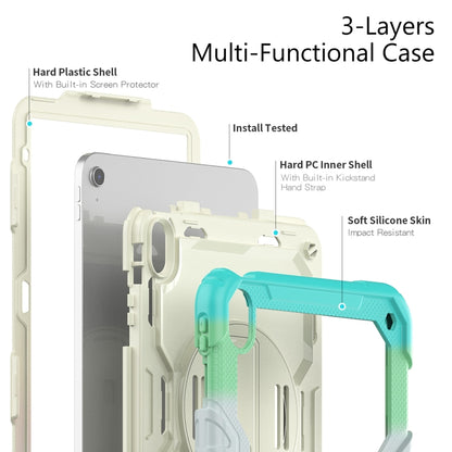For iPad 2025 / 2022 Silicone + PC Full Body Protection Tablet Case(Camouflage Light Blue) - iPad 2025 / 2022 Cases by buy2fix | Online Shopping UK | buy2fix