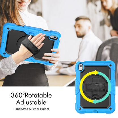 For iPad 2025 / 2022 Silicone + PC Full Body Protection Tablet Case(Blue) - iPad 2025 / 2022 Cases by buy2fix | Online Shopping UK | buy2fix