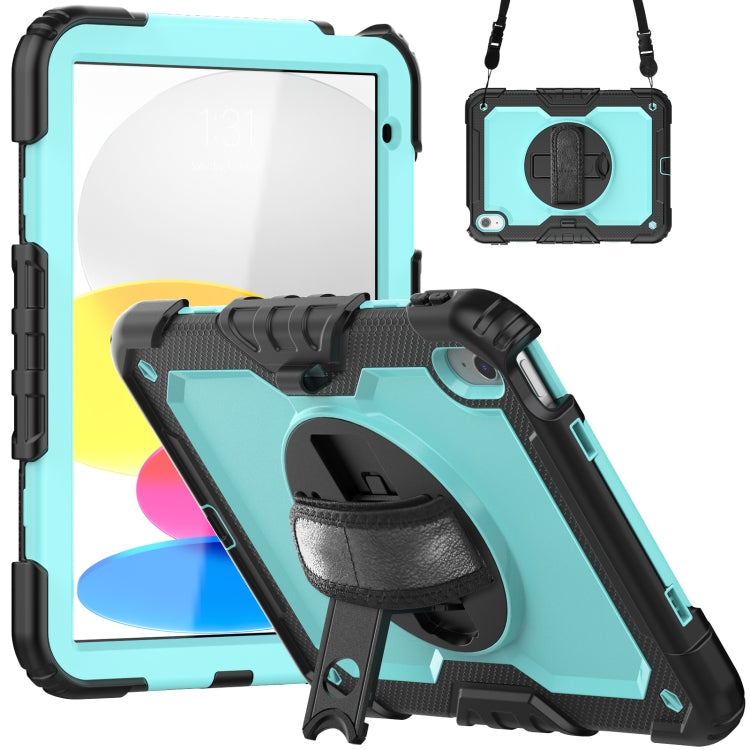 For iPad 2025 / 2022 Silicone + PC Full Body Protection Tablet Case(Light Blue) - iPad 2025 / 2022 Cases by buy2fix | Online Shopping UK | buy2fix