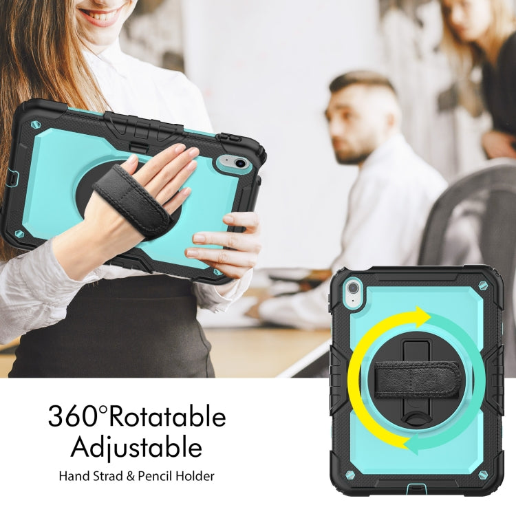 For iPad 2025 / 2022 Silicone + PC Full Body Protection Tablet Case(Light Blue) - iPad 2025 / 2022 Cases by buy2fix | Online Shopping UK | buy2fix