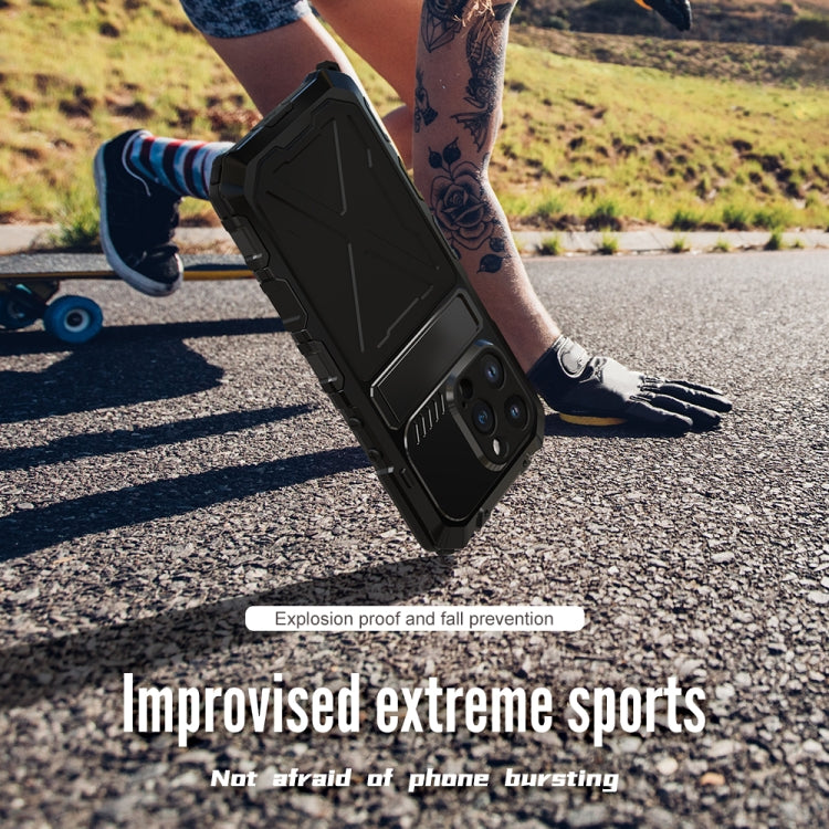 For iPhone 14 Plus R-JUST Life Waterproof Dustproof Shockproof Phone Case(Red) by R-JUST