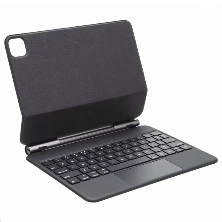 For iPad Pro 12.9 inch 2021/2020/2018 BP129 luetooth Keyboard Leather Case with Touch Pad(Black) - For iPad Pro by buy2fix | Online Shopping UK | buy2fix